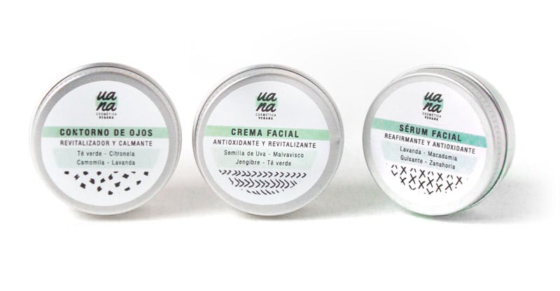 Mini Pack facial hidratante natural - UANA Cosmética